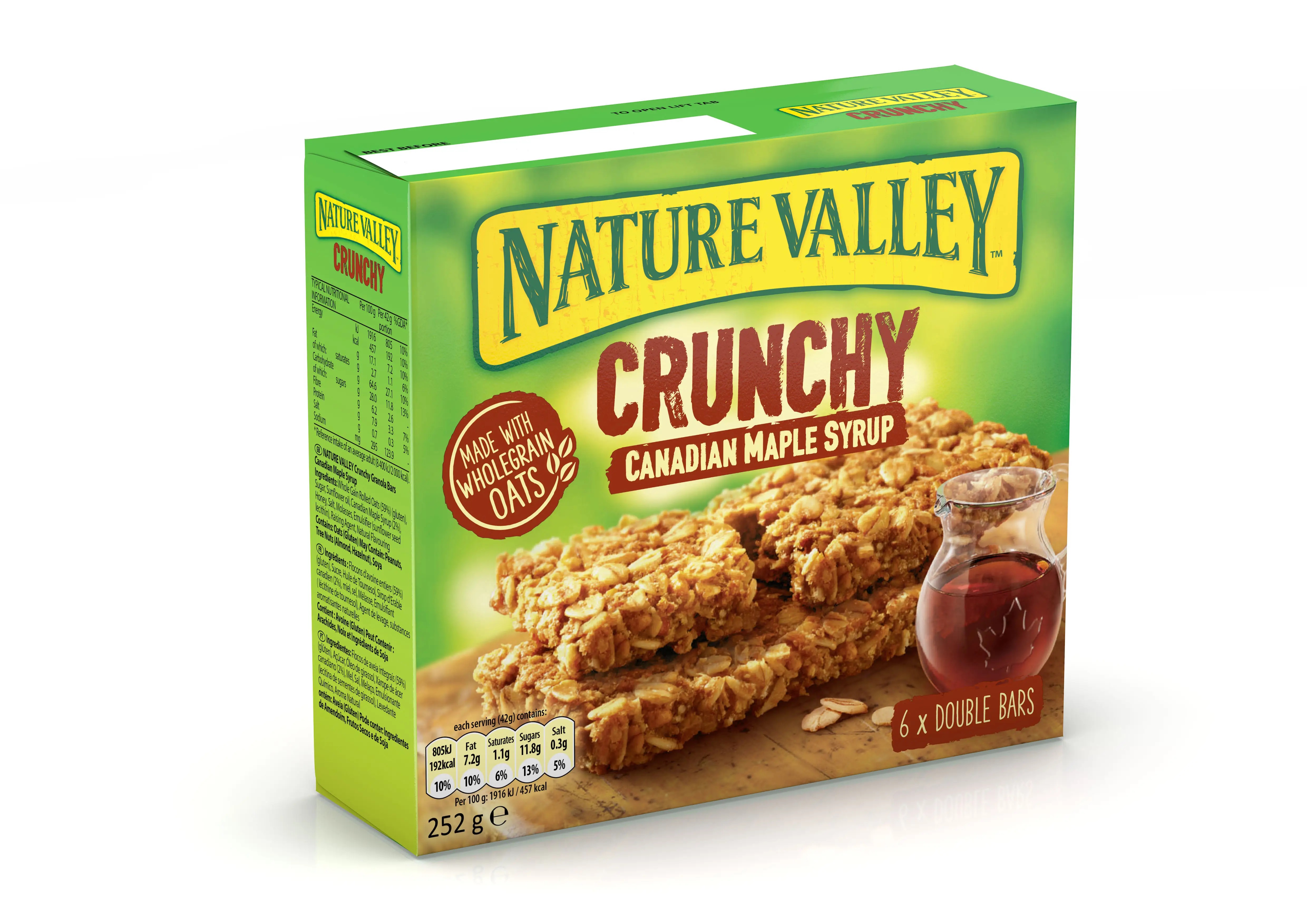 3D render of Nature Valley maple syrup bottle